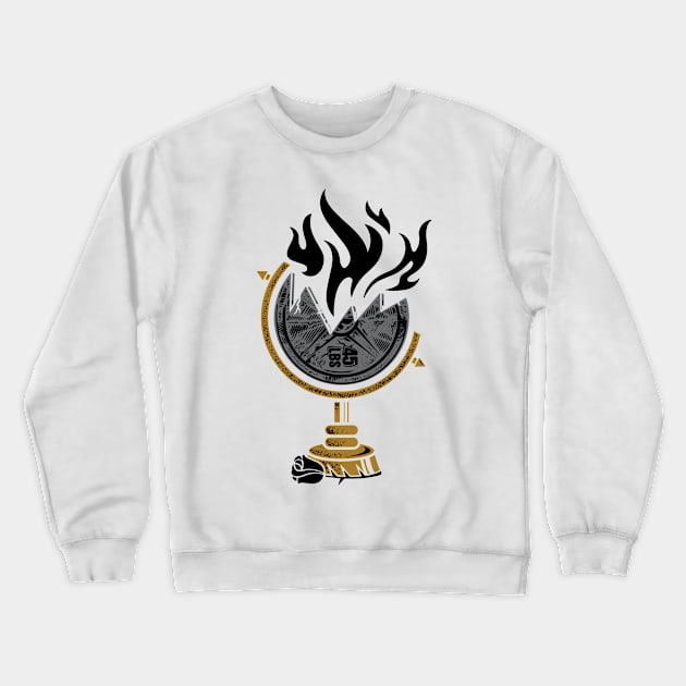 Til I Collapse Crewneck Sweatshirt by Gym & Juice Designs